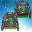 Kermit The Frog Meme The Muppet Show Merry Christmas Xmas Tree Xmas Gift Ugly Sweater