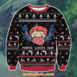Ghibli Studio Ponyo Loves Ham Merry Christmas Studio Ghibli Xmas Gift Xmas Tree Ugly Sweater
