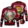 Princess Mononoke And Her Friends Merry Christmas Studio Ghibli Xmas Gift Xmas Tree Ugly Sweater