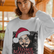 Home Malone Meme Funny Post Malone Ugly Sweater Merry Christmas Music Xmas Gift Xmas Tree Graphic Unisex T Shirt, Sweatshirt, Hoodie Size S - 5XL