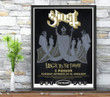 Ghost Imperatour Europe Tour 2022 Ghost Band Black To The future Wall Art Print Poster