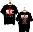 Red Hot Chili Peppers Tour 2022 RHCP Rock Band Two Sided Graphic Unisex T Shirt, Sweatshirt, Hoodie Size S - 5XL