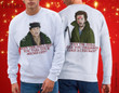 Harry & Marv Why The Hell Are You Dress Like A Chicken Merry Christmas Home Alone Funny Kevin Meme Two Sided Graphic Unisex T Shirt, Sweatshirt, Hoodie Size S - 5XL