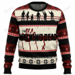 The Walking Dead Zombie Movie Merry Christmas Xmas Gift Xmas Tree Ugly Sweater