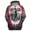 The Walking Dead Zombie Movie Merry Christmas Xmas Gift Xmas Tree 3D All Over Printed Shirt, Sweatshirt, Hoodie, Bomber Jacket Size S - 5XL