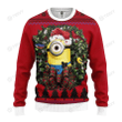 Minions Gru Despicable Me Merry Christmas Xmas Gift Xmas Tree Ugly Sweater