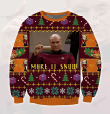 Make It Snow Star Trek Trek The Halls Merry Christmas Xmas Gift Xmas Tree Ugly Sweater