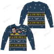 Star Trek Trek The Halls Merry Christmas Xmas Gift Xmas Tree Ugly Sweater