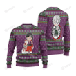 Sanemi Kimetsu No Yaiba Demon Slayer Anime Manga Merry Christmas Xmas Gift Xmas Tree Ugly Sweater