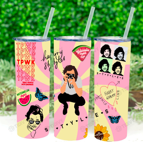 Harry'S House Harry Styles Love On Tour 2022 Stainless Steel Skinny Tumbler