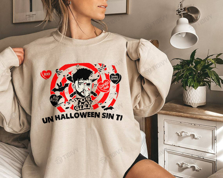Bad Bunny Halloween Un Halloween Sin Ti Un Verano Sin Ti Halloween Bad Bunny Graphic Unisex T Shirt, Sweatshirt, Hoodie Size S - 5XL