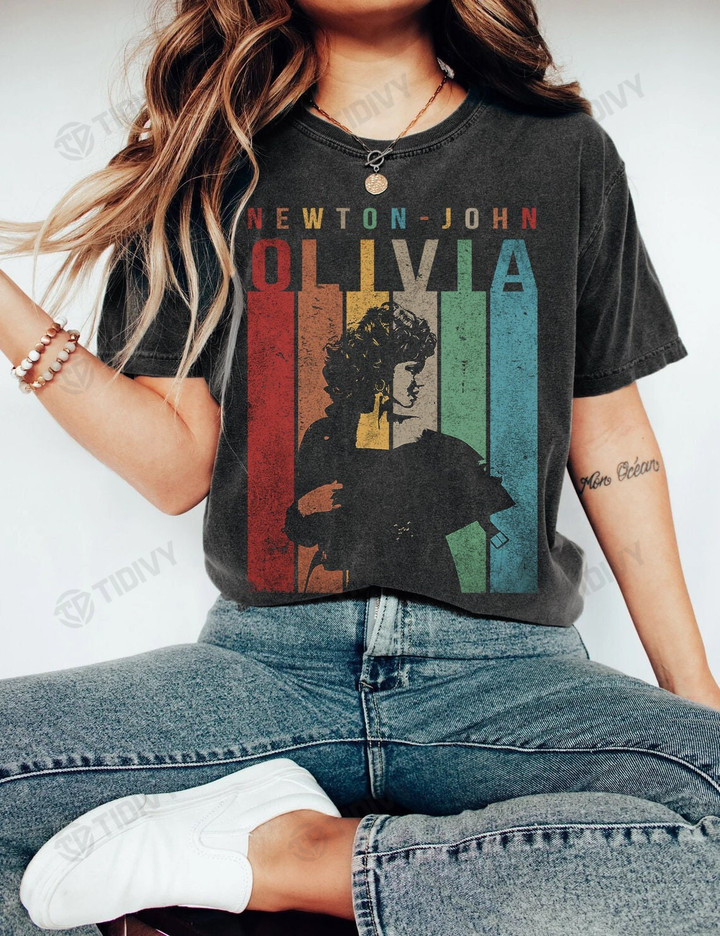 Olivia Newton John Vintage 90s Sandy Grease Thank You For The Memories Graphic Unisex T Shirt, Sweatshirt, Hoodie Size S - 5XL