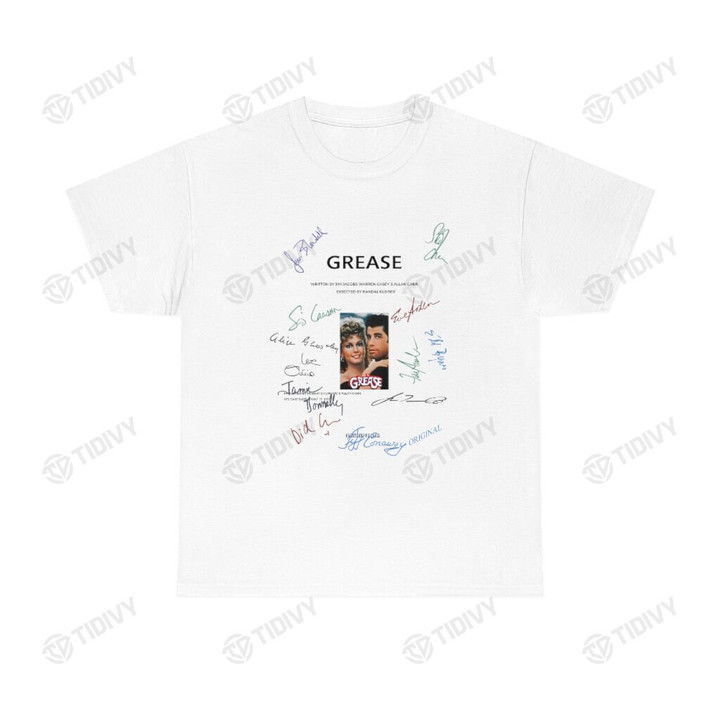 RIP Olivia Newton-John Grease Movies Signature Thank You For The Memories Graphic Unisex T Shirt, Sweatshirt, Hoodie Size S - 5XL