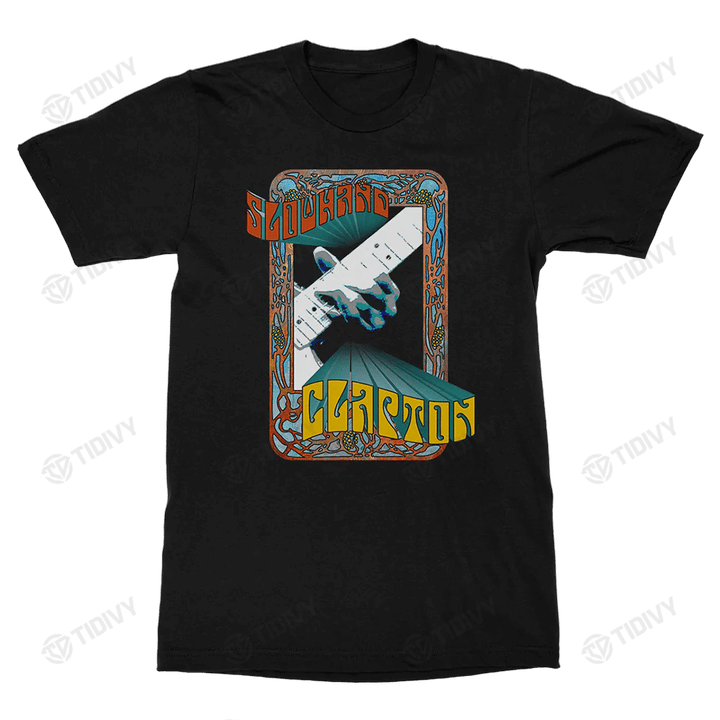 Slowhand Tour 2022 Eric Clapton Vintage Graphic Unisex T Shirt, Sweatshirt, Hoodie Size S - 5XL