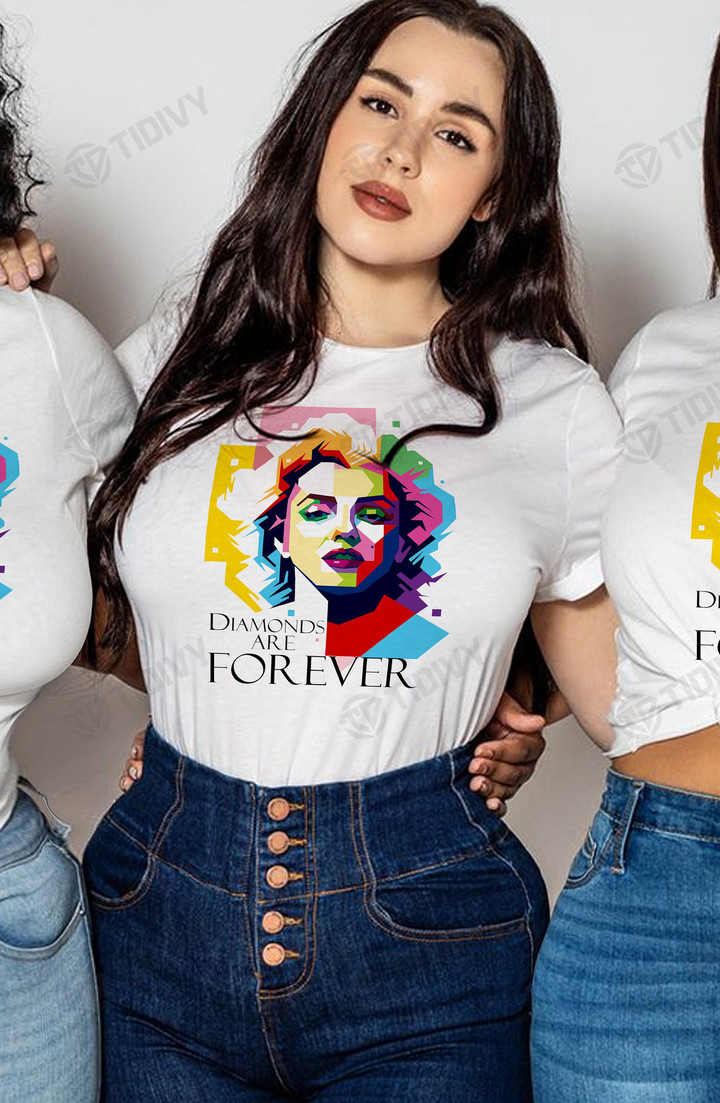 Marilyn Monroe Diamonds Are Forever Blonde Movie 2022 Ana de Armas As Marilyn Monroe Retro Vintage Graphic Unisex T Shirt, Sweatshirt, Hoodie Size S - 5XL