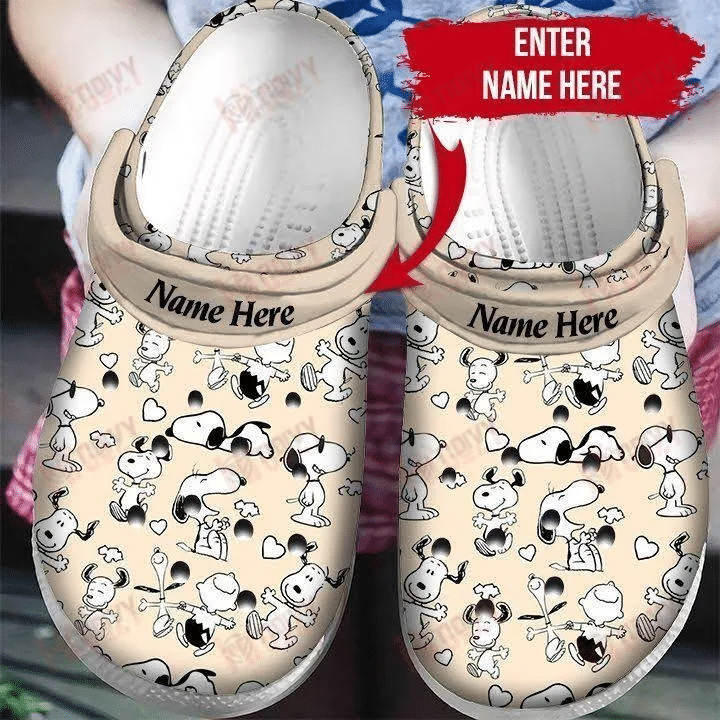 Snoopy Snoopy and Charlie Brown The Peanuts Movie Snoopy Characters Crocs Classic Clog