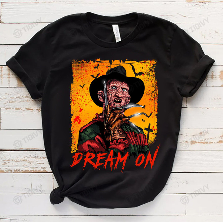Freddy Krueger Nightmare on Elm Street Halloween Horror Movies Characters Scary Movies Graphic Unisex T Shirt, Sweatshirt, Hoodie Size S - 5XL