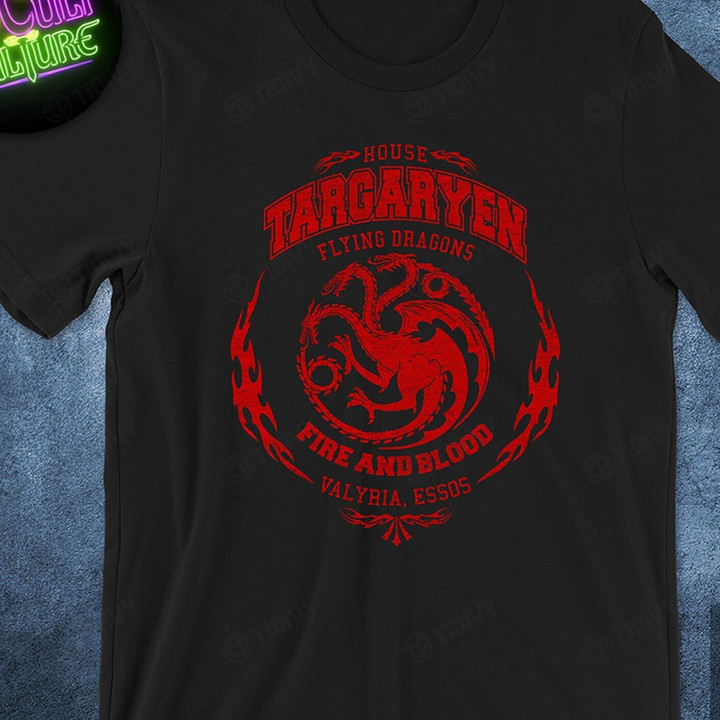 House Targaryen House of the Dragon Daemon Targaryen Rhaenyra Targaryen Game Of Thrones Graphic Unisex T Shirt, Sweatshirt, Hoodie Size S - 5XL