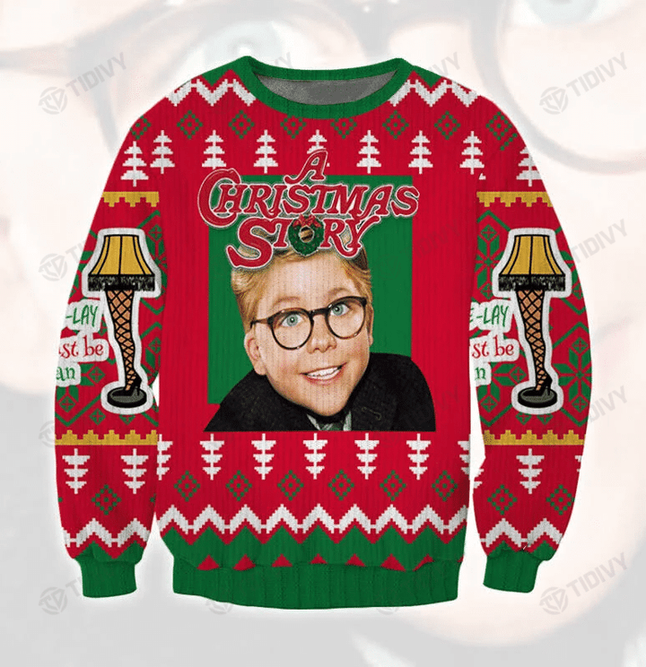 Funny A Christmas Story Movie Christmas Classic Movie Merry Xmas Ugly Sweater