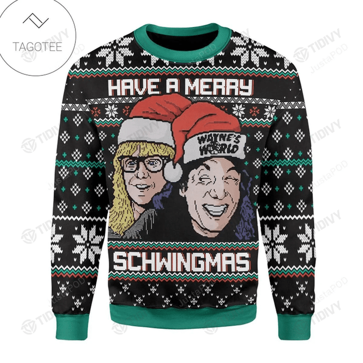 Have A Merry Schwingmas Merry Christmas Xmas Tree Xmas Gift Ugly Sweater