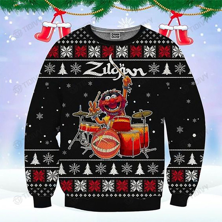 The Muppets Show Merry Christmas Xmas Tree Xmas Gift Ugly Sweater