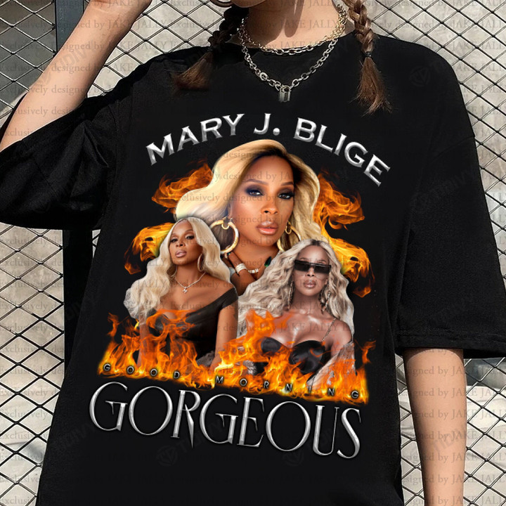 Vintage Style 90s Mary J Blige Good Morning Gorgeous Tour 2022 Graphic Unisex T Shirt, Sweatshirt, Hoodie Size S - 5XL