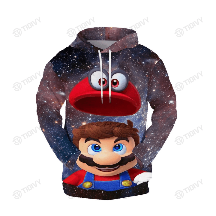 Super Mario Bros Gaming The Super Mario Bros Movie Mushroom Kingdom 3D All Over Printed Shirt, Sweatshirt, Hoodie, Bomber Jacket Size S - 5XL