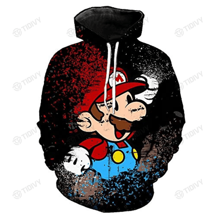 Luigi Super Mario Bros Gaming The Super Mario Bros Movie Mushroom Kingdom 3D All Over Printed Shirt, Sweatshirt, Hoodie, Bomber Jacket Size S - 5XL