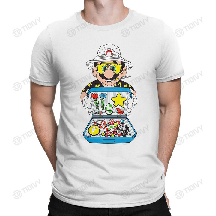 Super Mario In Fear and Loathing in Las Vegas Super Mario Bros Gaming The Super Mario Bros Movie Mushroom Kingdom Graphic Unisex T Shirt, Sweatshirt, Hoodie Size S - 5XL