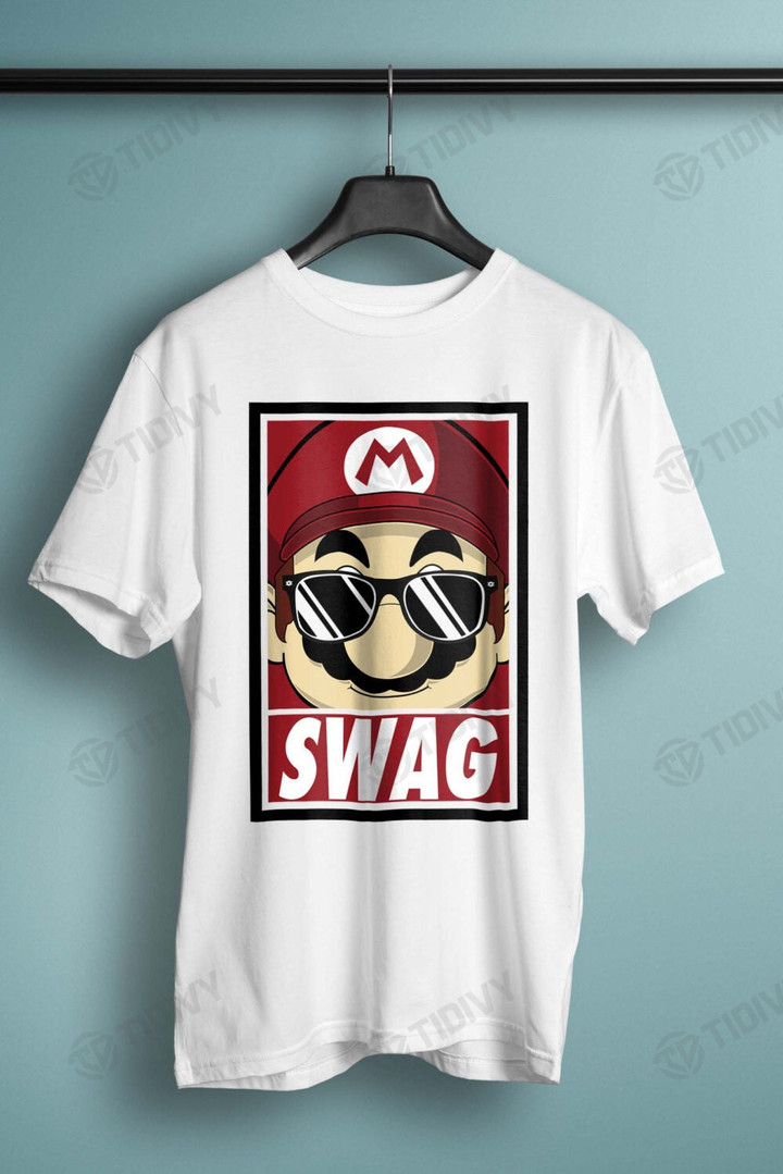 Swag Super Mario Bros Gaming The Super Mario Bros Movie Mushroom Kingdom Vintage Graphic Unisex T Shirt, Sweatshirt, Hoodie Size S - 5XL