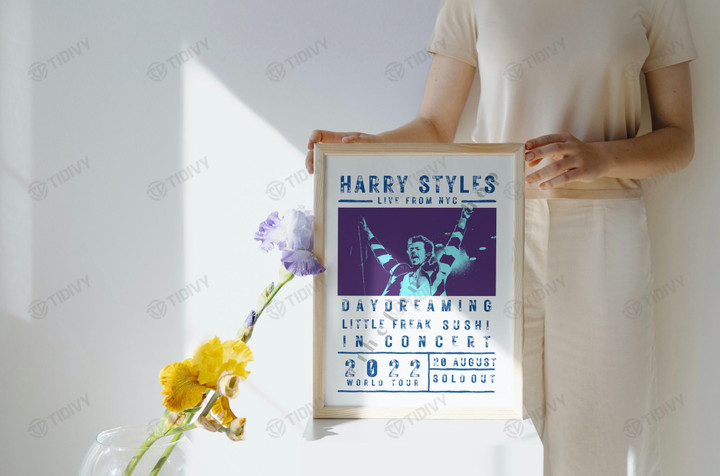 Harry Styles Love On Tour 2022 Harry's House As It Was Harry Styles Live From New York Night 1 Wall Art Print Poster