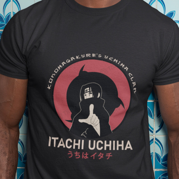 Itachi Uchiha Naruto Shippuden Sharingan ANaruto Shippuden Anime Manga Classic Retro Vintage Bootleg 90s Styles Graphic Unisex T Shirt, Sweatshirt, Hoodie Size S - 5XL