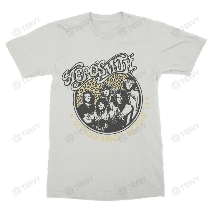 Retro Vintage Aerosmith Get Your Wings Us Tour 1974 Graphic Unisex T Shirt, Sweatshirt, Hoodie Size S - 5XL