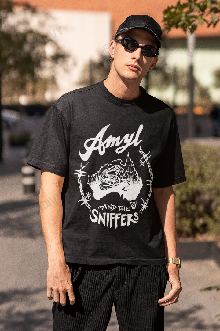Amyl and The Sniffers Band Amyl and The Sniffers Amyl Show and the Evahn American Tour 2022 Graphic Unisex T Shirt, Sweatshirt, Hoodie Size S - 5XL