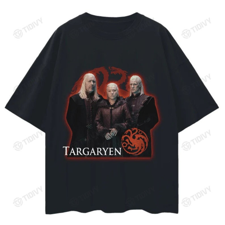 Vintage 90s Rhaenyra Daemon House Targaryen House of The Dragon Fire and Blood Game Of Thrones Graphic Unisex T Shirt, Sweatshirt, Hoodie Size S - 5XL