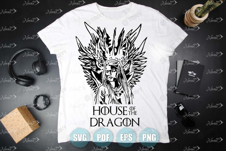 Rhaenyra Targaryen House Targaryen House of The Dragon Fire and Blood Game Of Thrones Graphic Unisex T Shirt, Sweatshirt, Hoodie Size S - 5XL