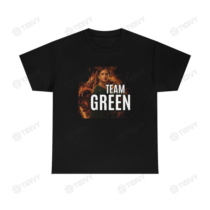 Team Green Team Alicent House Targaryen House of The Dragon Fire and Blood Game Of Thrones Graphic Unisex T Shirt, Sweatshirt, Hoodie Size S - 5XL