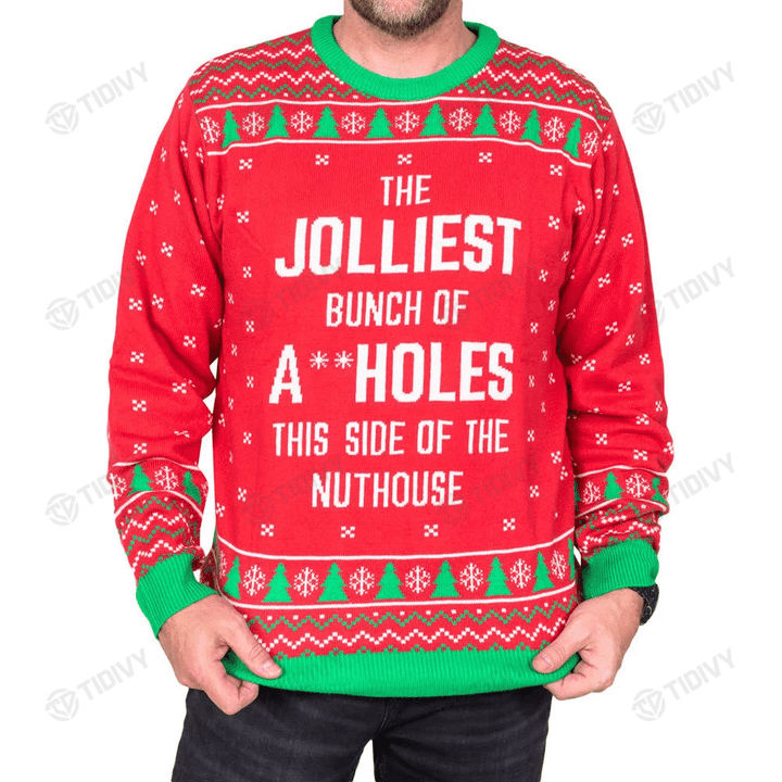 The Jolliest Bunch Christmas Vacation Movie Merry Christmas Xmas Gift Ugly Sweater