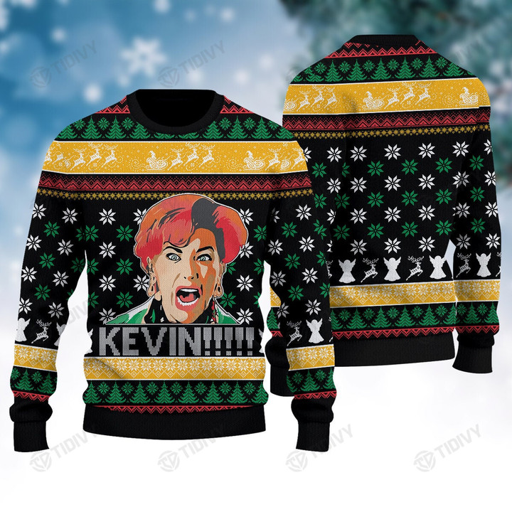 Home Alone Kevin Meme Home Alone christmas Movie Merry Christmas Xmas Gift Xmas Tree Ugly Sweater