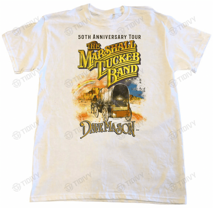 The Marshall Tucker Band 50th Anniversary Tour 2022 Retro Vintage Graphic Unisex T Shirt, Sweatshirt, Hoodie Size S - 5XL