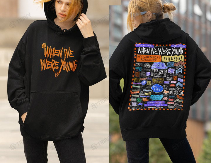 When We Were Young Festival 2022 2023 World Tour 2022 Music Festival Two Sided Graphic Unisex T Shirt, Sweatshirt, Hoodie Size S - 5XL