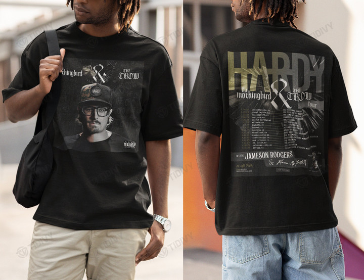 HARDY Tour 2022 Hardy Michael Wilson Country Music Hardy The Mockingbird And The Crow Tour 2022 Two Sided Graphic Unisex T Shirt, Sweatshirt, Hoodie Size S - 5XL