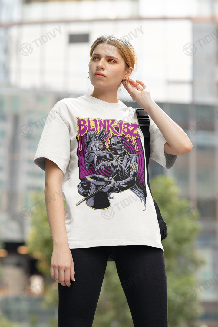 Blink-182 Horor Halloween Blink-182 Music Band Blink-182 World Tour 2022 Graphic Unisex T Shirt, Sweatshirt, Hoodie Size S - 5XL