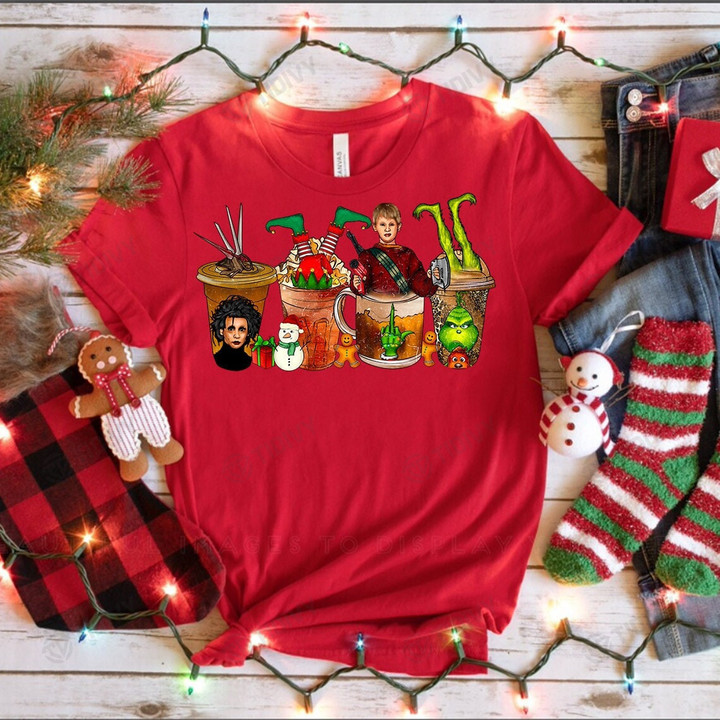Christmas Movie Character ELF Kevin Home Alone Christmas Vacation Merry Christmas Xmas Gift Graphic Unisex T Shirt, Sweatshirt, Hoodie Size S - 5XL