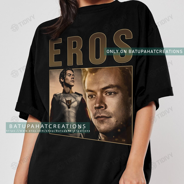 Harry Styles Eros Comic Ikaris Retro Vintage Bootleg Styles Graphic Unisex T Shirt, Sweatshirt, Hoodie Size S - 5XL