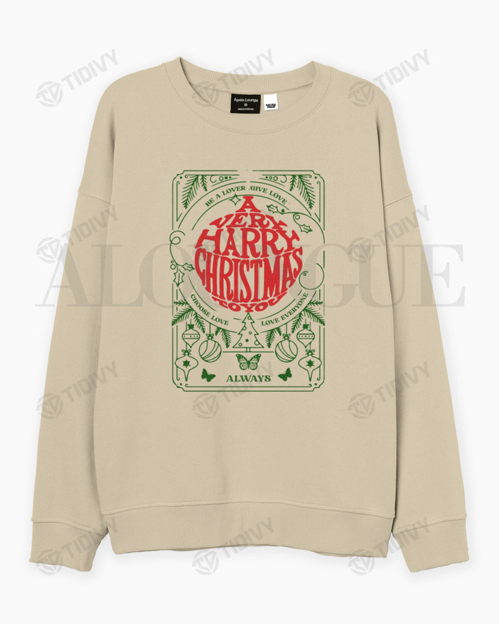 Santa Harry Styles Christmas Have Yourself A Harry Little Christmas Love On Tour 2022 2023 Graphic Unisex T Shirt, Sweatshirt, Hoodie Size S - 5XL