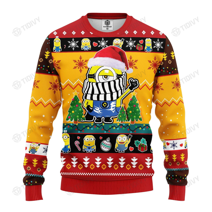 Minions Gru Despicable Me Merry Christmas Xmas Gift Xmas Tree Ugly Sweater