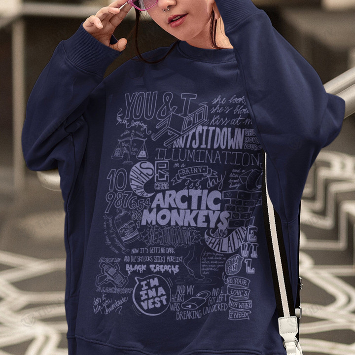 Suck it and See Album Arctic Music and Lover Monkeys Rock Band Arctic Monkeys Tour 2022 2023 Graphic Unisex T Shirt, Sweatshirt, Hoodie Size S - 5XL