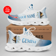 Personalized Zodiac Gemini Custom Sneaker