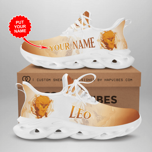 Personalized Zodiac Leo Custom Sneaker